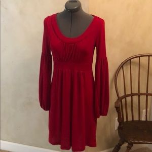 ❤️ Michelle Red Knit Dress